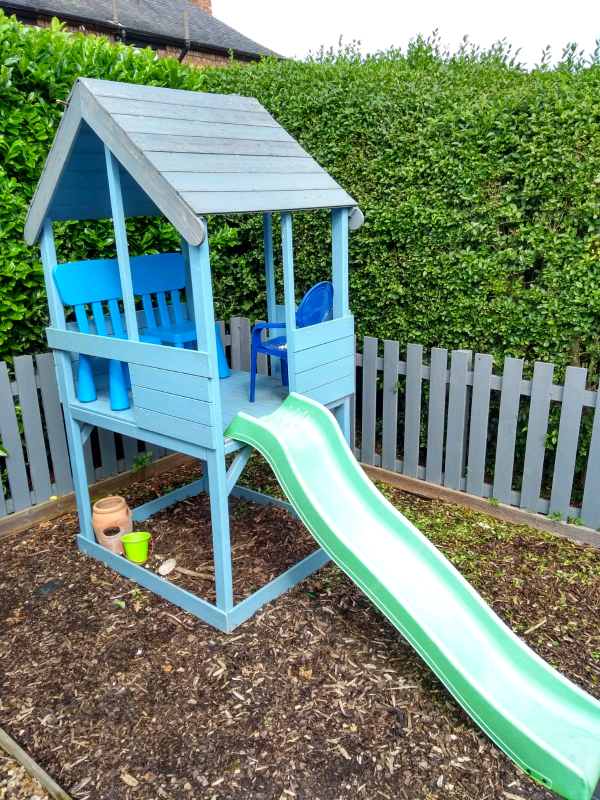 tp wooden multiplay playhouse